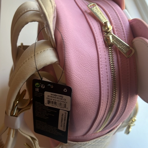 NWT Disney Loungefly Minnie Mouse Sundae Backpack - Picture 5 of 5